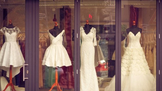 Brides and outlet grooms boutique