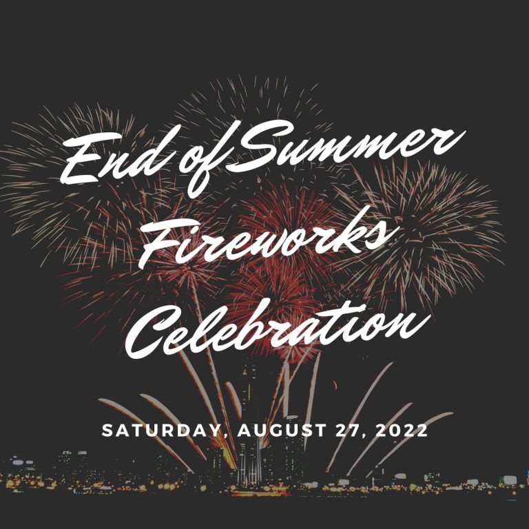 End of Summer Fireworks Celebration