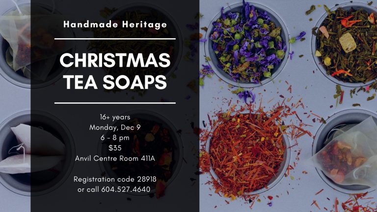 Handmade Heritage Christmas Tea Soaps